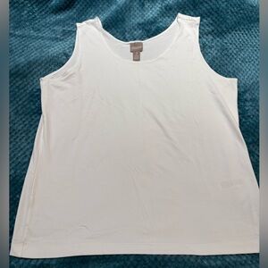 Chico's Classic White Tank Top